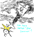 Pyramidion awarding Father for surviving reentry.